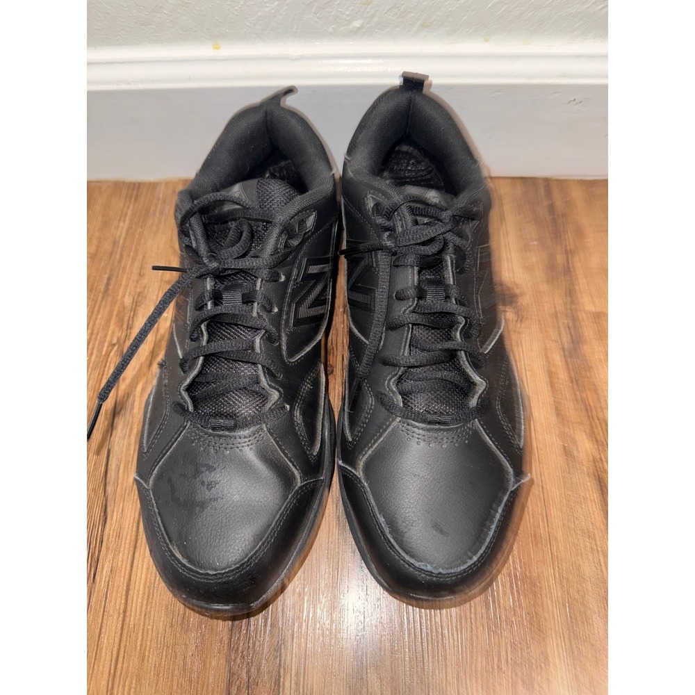 New Balance 626 Mens Size 13 Black Slip Resistant Leather Work Sneakers